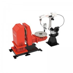 mig tig welding robot arm with 2 axis rotator